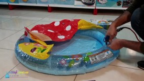 استخر بادی اینتکس کودک طرح قارچ