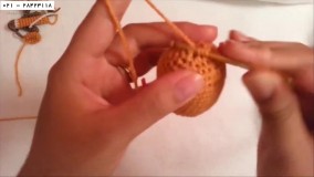 عروسک بافی-آموزش بافتنی-بافت عروسک با میل-آموزش قلاب دوزی گوزن شمالی