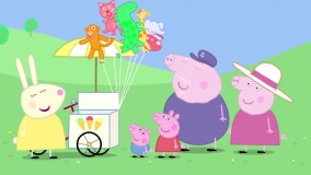 peppa pig - انیمیشن دوبله فارسی - کارتون - (دوچرخه قرمز )