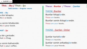 تصویری زبان ترکی استانبولی-گرامر زبان ترکی- ( آموزش کامل رنگ ها )