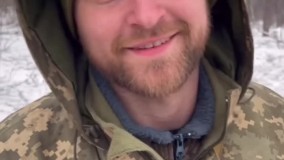 شعرخوانی سرباز اوکراینی به زبان فارسی