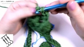 بافت پانچو-اموزش بافت پانچو در ایران-بافت پانچو کلاه دار