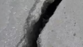 بسته شدن جاده چالوس در پی رانش بی‌سابقه