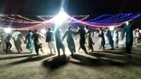شادی مردمان بلوچ در شب چهارشنبه سوری