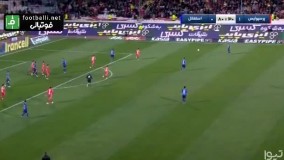 صحنه گل اول استقلال به پرسپولیس