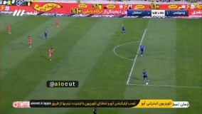 صحنه مشکوک برخورد توپ به دست عارف غلامی