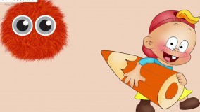 زبان فارسی به کودکان-الفبای فارسی-الفبا-آموزش رنگها  جیکو و عسل