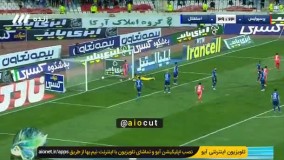 لحظه گل اول پرسپولیس به استقلال
