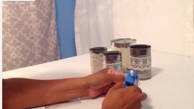 تشریفات مراسم عروسی-ایده های جالب عروسی-دکوراسیون میز شام با گلدان پارت اول