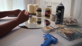 تشریفات مراسم عروسی-ایده های جالب عروسی-دکوراسیون میز شام با شمع