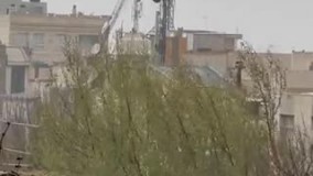 طوفان شدید ، تهران را درنوردید