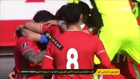 شادی عجیب و خنده‌دار بیرانوند !