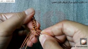 ساخت زیورآلات با مس-ساخت زیورآلات-ساخت دستبند با سیم مسی