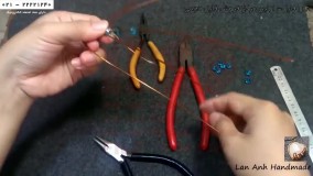 ساخت زیورآلات با مس-ساخت زیورآلات-ساخت دستبند با سیم مسی و مهره