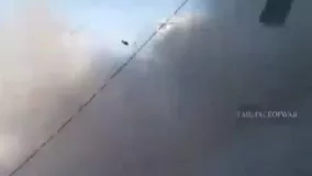 شلیک هولناک تانک روس به سمت فیلمبردار !