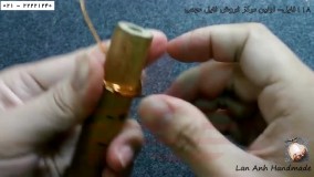 ساخت زیورآلات با مس-ساخت زیورآلات-ساخت حلقه انگشتر مسی