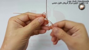 ساخت زیورآلات با مس-ساخت زیورآلات-ساخت آویز طرح بال فرشتگان