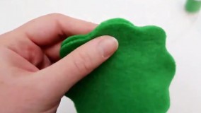 فیلم اموزش نمد دوزی از پایه - نمد دوزی آسان ( آموزش دوخت ساندویچ نمدی )