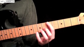 گیتار الکتریک-تکنوازی گیتار-نام گذاری نت ها در فرت بورد  بخش اول
