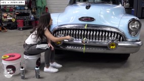 پولیش ماشین-آموزش پولیش خودرو-پولیش و براق کردن قسمت های فلزی خودرو