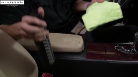 پولیش ماشین-آموزش پولیش خودرو-ترمیم و تمیزکردن روکش صندلی ها