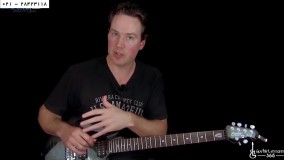 گیتار الکتریک-آموزش گیتار رایگان -آلترنیت پیکینگ بهمراه ساکت کردن سیم ها