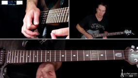 گیتار الکتریک-آموزش مجازی گیتار الکتریک-از بین بردن صدای اضافه ی سیم