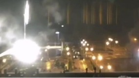 حمله روسیه به یک نیروگاه هسته‌ای در اوکراین