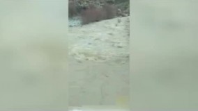 نمایی از خروش رودخانه‌ های فریدونشهر