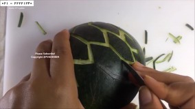 سفره آرایی-سفره آرایی-میوه آرایی با هندوانه
