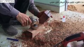 ساخت حفاظ-نصب حفاظ پله -نحوه نصب ریل های منحنی چوبی