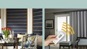 پرده های مدرن برقی در متین پرده