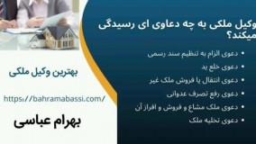 وکی متخصص امور ملکی در تهران