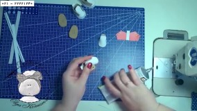عروسک روسی-عروسک روسی-ساخت عروسک روسی-آموزش کفش آل استار عروسک- قسمت دوم