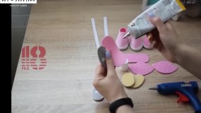 عروسک روسی-عروسک روسی-ساخت عروسک روسی با الگو-ساخت کفش کالج عروسک