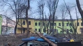کی‌یف : روسیه بیمارستان کودکان ماریوپل را ویران کرد