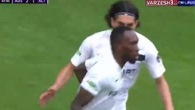 گلزنی محمد نادری در بازی آلتای و دمیراسپور