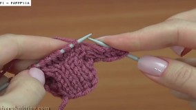 بافت دستکش و جوراب-آموزش آنلاین بافت-بافت مدل لانه زنبوری جوراب