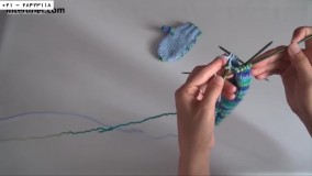 بافت دستکش و جوراب - بافت ست دستکش و کلاه-بافت دستکش کودک