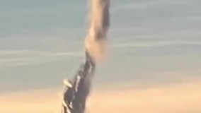 ظهور ابری عجیب در آلاسکا؛ بشقاب پرنده سقوط کرد ؟!