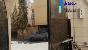 درب اتوماتیک لولایی پارکینگی