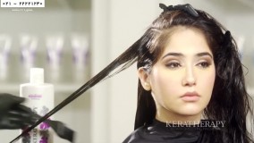 کردن مو-صاف کردن مو-ریباندینگ-روش کراتینه مو-مواد لازم برای کراتینه مو