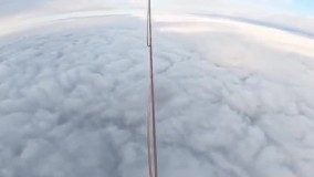 ویدئویی دلهره‌آور از قدم زدن واقعی روی ابرها