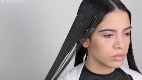 کردن مو-صاف کردن مو-ریباندینگ-روش کراتینه مو-مراحل اجرای کراتینه مو