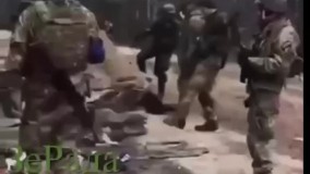 ویدیویی دلخراش از درگیری نظامیان اوکراینی و روسی