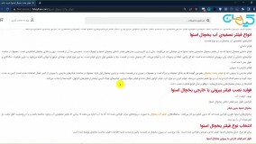 فیلتر آب پشت یخچال اسنوا