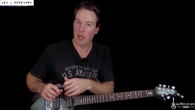 آموزش گیتار الکتریک-آلترنیت پیکینگ بهمراه ساکت کردن سیم ها