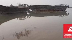 خاص‌ ترین قبرستان ایران ؛ گورستانی روی آب !