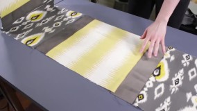 دوخت کاور صندلی-آموزش دوخت پوف