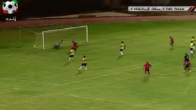 گل عجیب و استثنایی دروازه‌ بان در لیگ امید‌ها